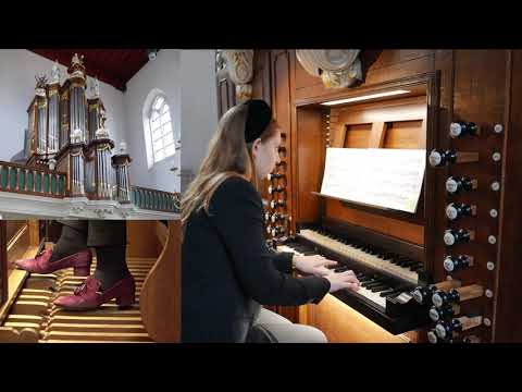 Hugo Distler Partita Nun komm, der Heiden Heiland  - Francesca Ajossa, orgel Abdijkerk Den Haag