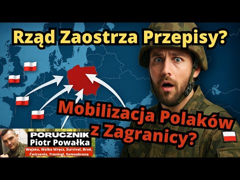Mobilizacja Polaków Do OBCEGO WOJSKA! Zmiany w Ustawie o Obronie Ojczyzny!