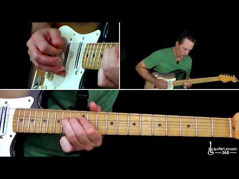 Scuttle Buttin' Guitar Lesson (Full Song) - Stevie Ray Vaughan