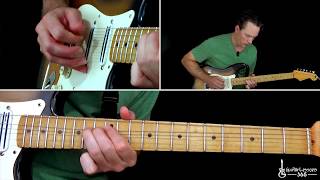 Scuttle Buttin&#39; Guitar Lesson (Full Song) - Stevie Ray Vaughan