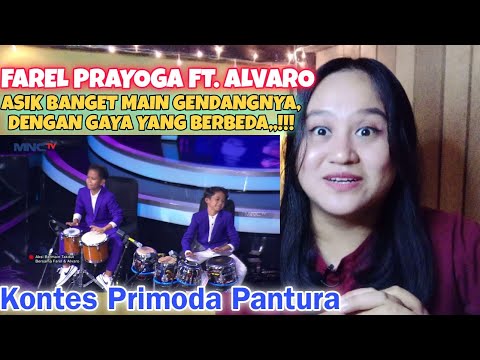 Permainan Gendang Farel Prayoga Dan Alvaro Enak Bener || KONTES PRIMADONA PANTURA || Arisa Reaction