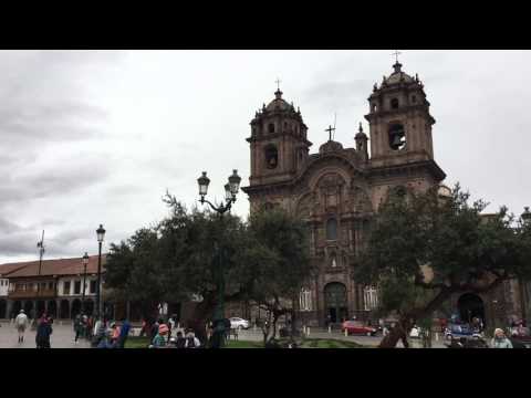 Vista panorâmica na Plaza de Armas de Cusco
