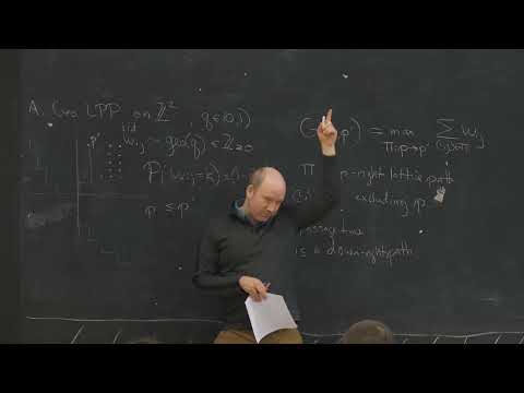 Ivan Corwin: Integrable probability and gibbsian line ensembles 1/7