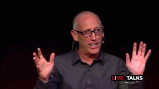 Scott Adams in conversation with Terrence McNally at Live Talks Los Angeles