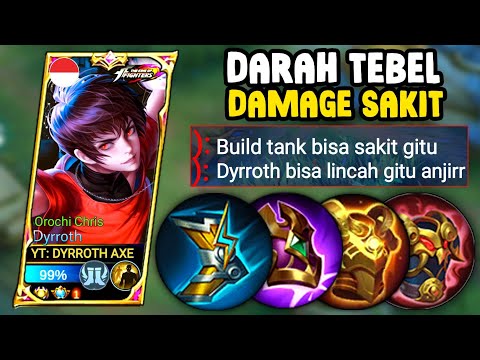 Darah Tebal Damage Sakit!! Best Build Dyrroth Tersakit 2023 - Item Dyrroth Tersakit 2023