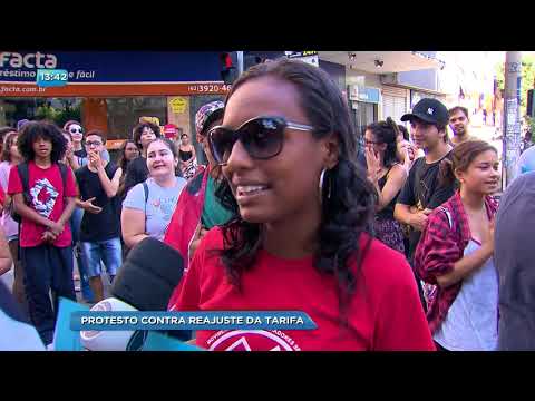 BG - Protesto contra reajuste da tarifa - 19-01-2018