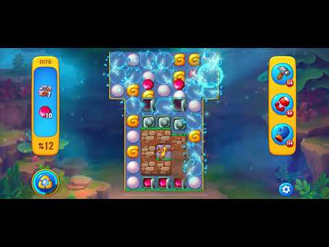 Fishdom level 11176 no boosters フィッシュダム ノーマル