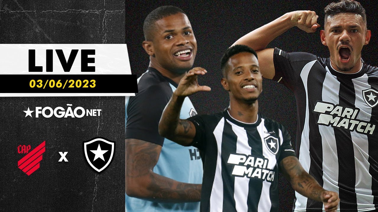 LIVE | Pré-jogo de Athletico-PR x Botafogo, pela nona rodada do Brasileirão