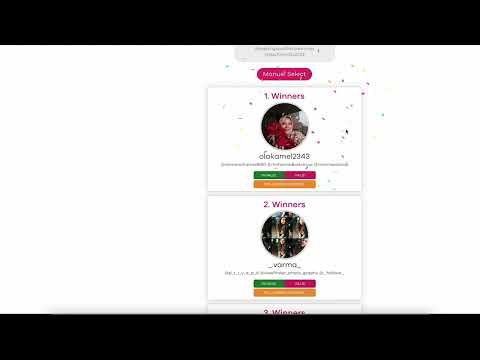 How to Pick a Winner On Instagram Giveaway | Free Random Winner Comment