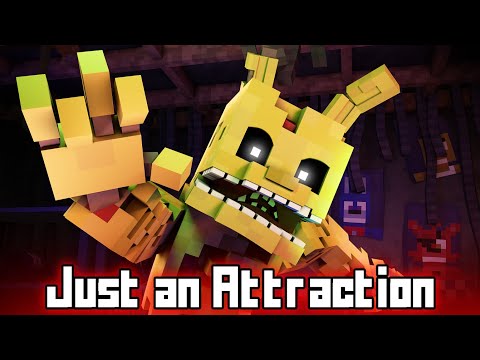3A Display - "JUST AN ATTRACTION" | FNAF Minecraft Music Video | 3A Display (Song by TryHardNinja)