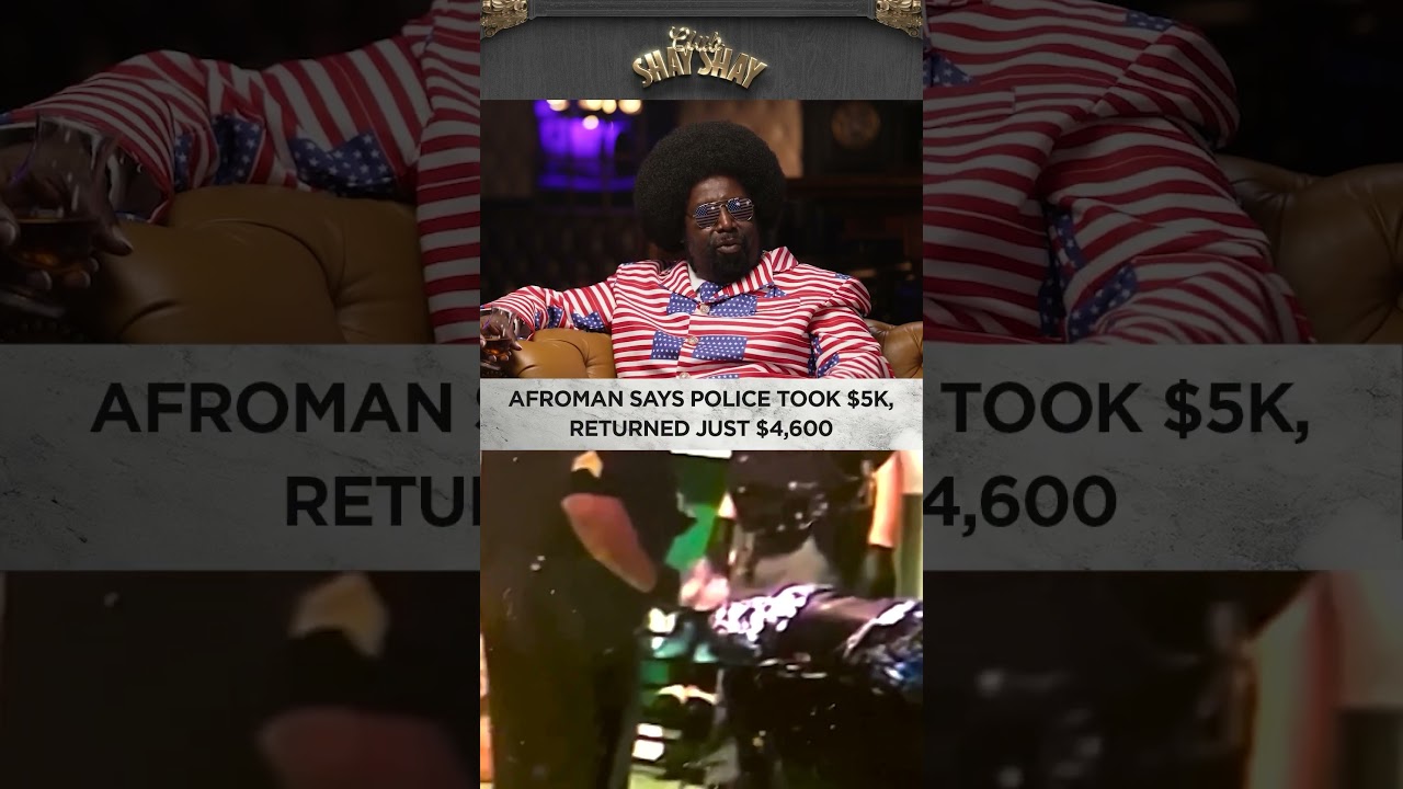 Afroman Says Police Took $5K, Returned Just $4,600 I CLUB SHAY SHAY