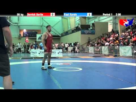 Derrick Borlie vs. Paul Rands at 2013 ASICS University Nationals - FS