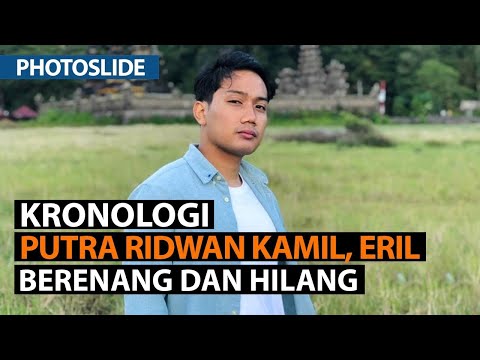 Kronologi Putra Ridwan Kamil, Eril Berenang dan Hilang