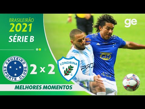 Gols e lances de Cruzeiro x Londrina