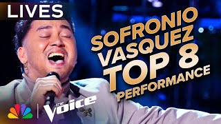 Download lagu Sofronio Vasquez Performs 'If I Can Dream' | The Voice Lives | NBC mp3
