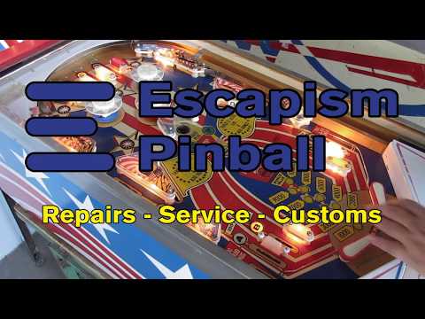 Pinball Restoration - Repainting a Spirit of 76. Part 7.