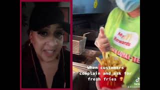 Reaction: When You Ask McDonald's for Fresh Fries 🍟