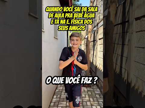 ⚽️ O QUE VOCÊ FARIA ? Comenta aí ⚽️ #shorts #viralfutebol #escola #junex #martins