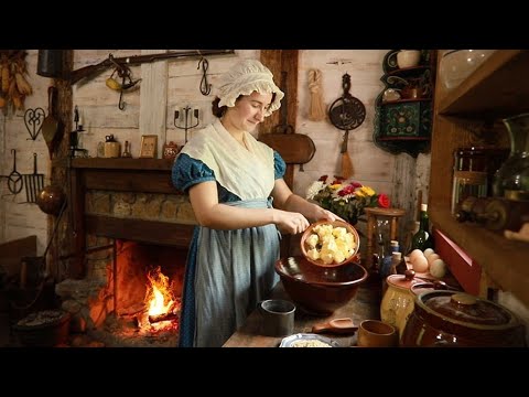 Baking an 1800s Wedding Cake |1828| Historical Recipe
