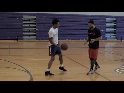 与NBA守卫Tyler Ulis和Ahron Ulis（2020级）一起锻炼!!