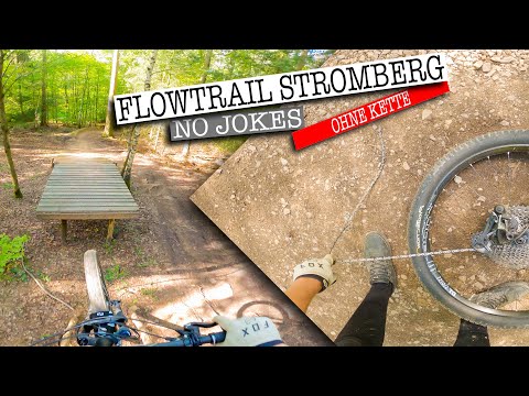 Flowtrail Stromberg NoJokes 2021 - ohne Kette | Wie schnell muss man für große Sprünge sein? | 4k