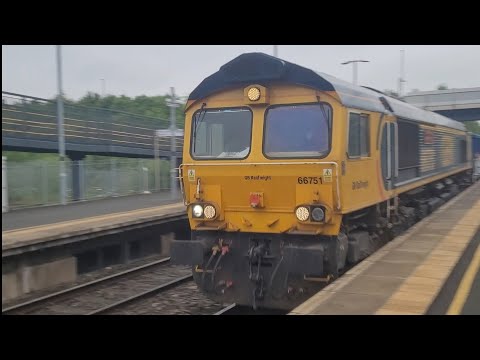GBRf Class 66 no.66751 at Ilkeston