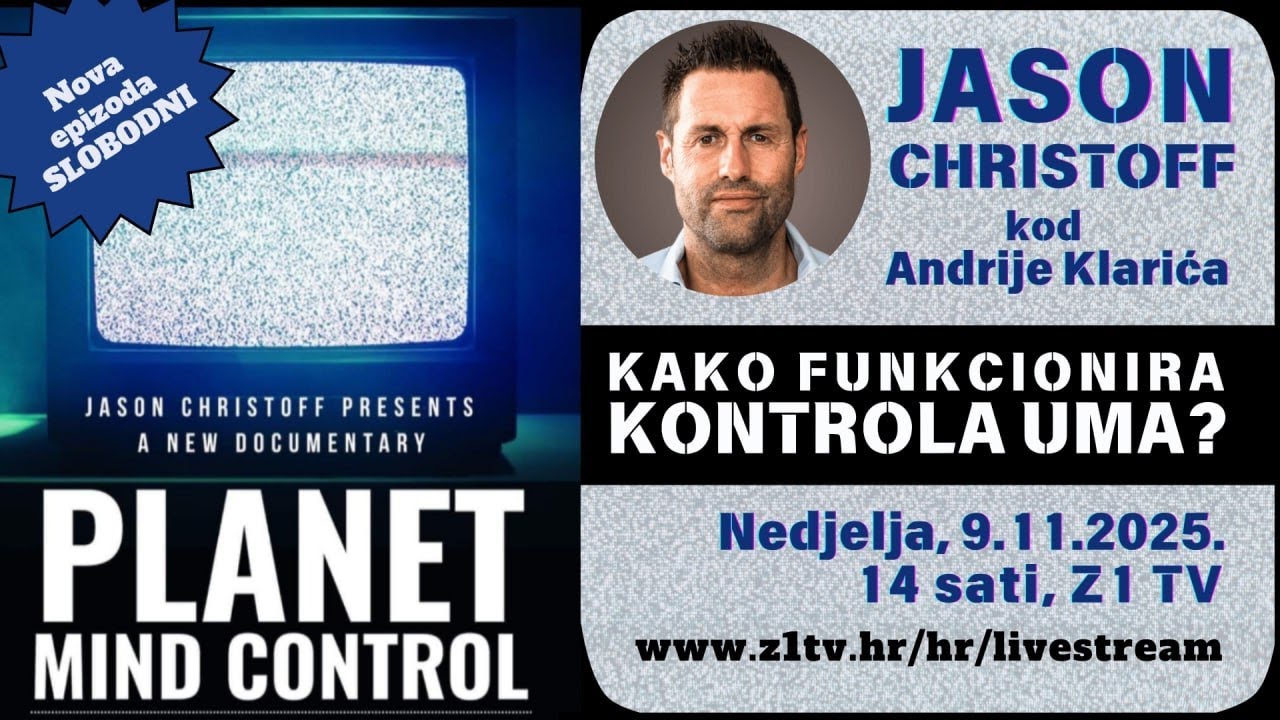SLOBODNI podcast #130 Jason Christoff-Planet mind control
