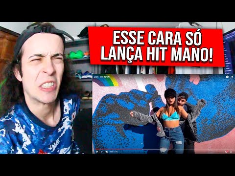 (EU GOSTEI DEMAIS DESSA MÚSICA) REAGINDO a Lvck - TURN ON - REACT/REAÇÃO
