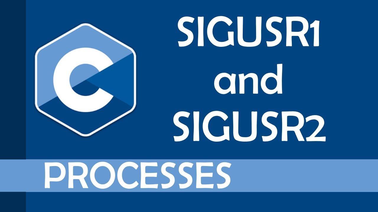 Communicating between processes using signals