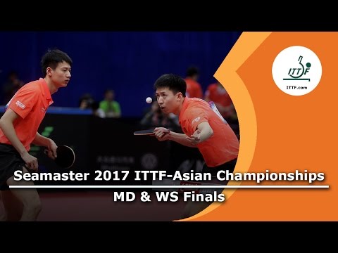 LIVE NOW: 2017 ITTF-Asian Championships: MD & WS Finals