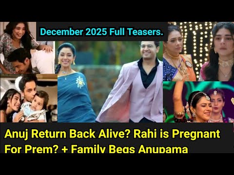 Anupama Starlife December 2025 Full Teasers Update In English.