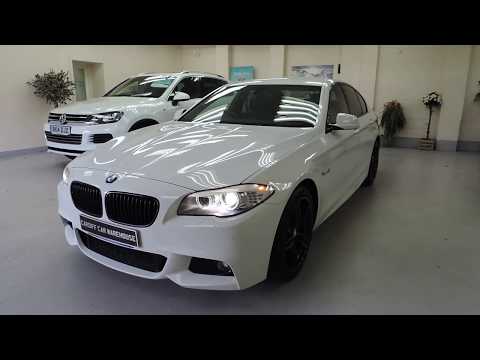 2012 62 BMW 520D M Sport Automatic Finished In Alpine White For Sale In Cardiff