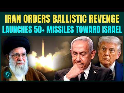 Iran’s Ballistic Missiles POUND Israel Breaking: 50+ Missiles FIRED At Israel| US-Israel Vs Iran War