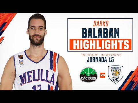 HIGHLIGHTS | Darko Balaban @ Cáceres P. de la Humanidad (ORO 18/19 - J15)