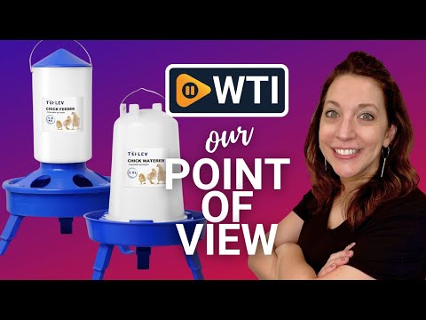 Top Filling Chick Feeder and Waterer Kit with Scoop - WTI product video review