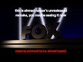 Filler Fox Network 1987 Ident Remake By Achmech A K A Ahmad Nasser