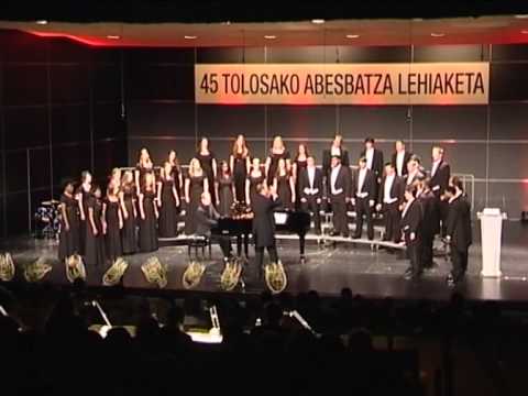 LITTLE MAN IN A HURRY, Eric Whitacre - ECU CHAMBER SINGERS