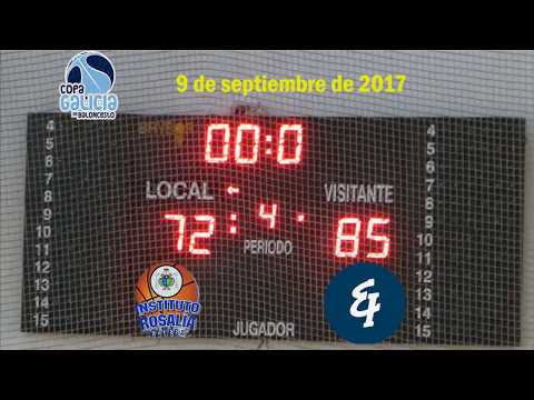 Rosalía, 72 - Estudiantes Lugo, 85 (1ª Junior - Copa Galicia)