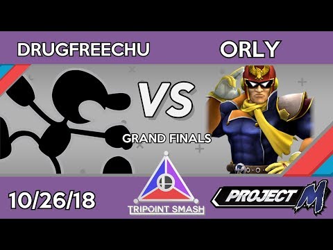 Tripoint Smash 33 - Grand Finals - Drugfreechu (Mr Game and Watch) Vs. ORLY (Captain Falcon)