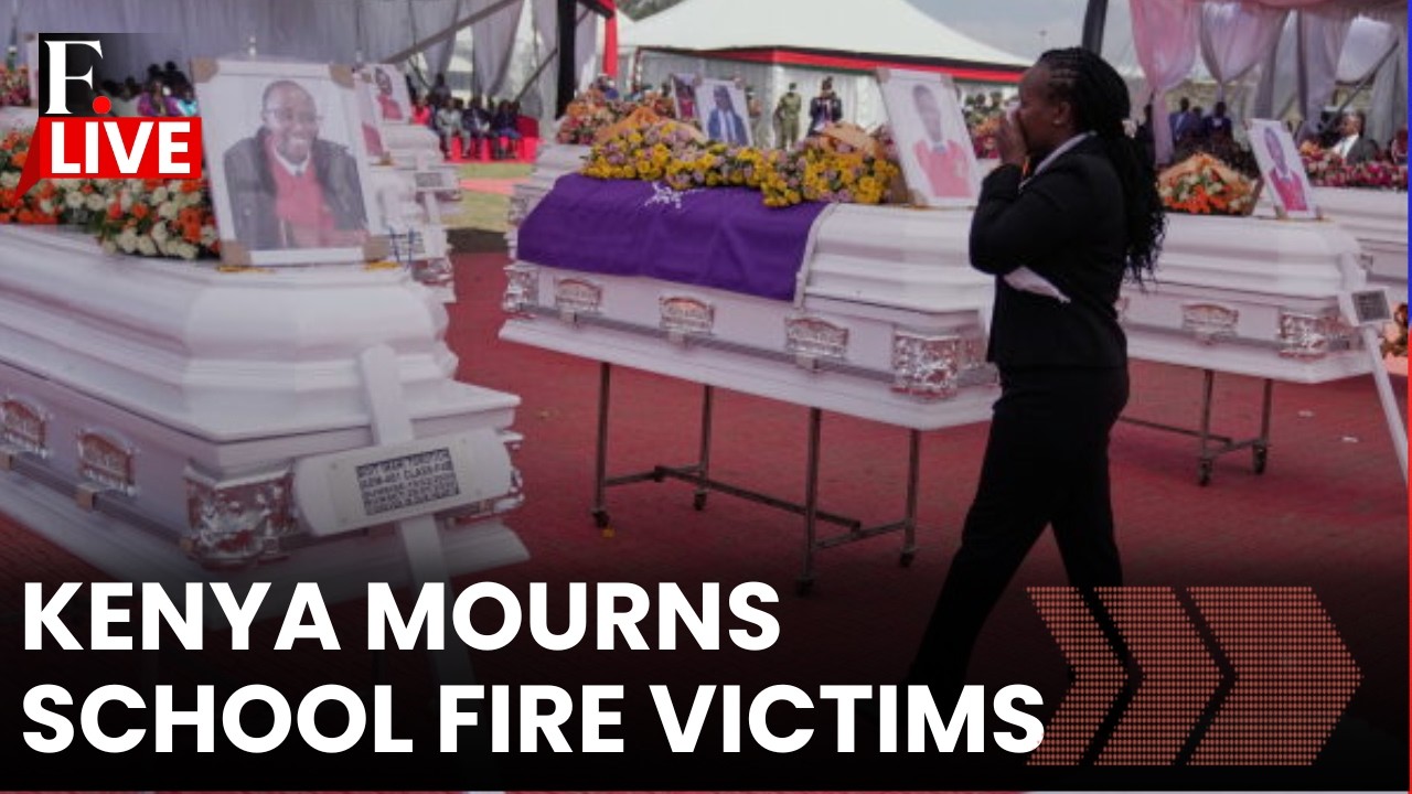 LIVE: Kenya Honours School Girls Who Died in a School Dormitory Fire | Authorities Suspect Arson
