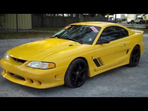 1998 FORD MUSTANG COBRA SALEEN FOR SALE LEISURE USED CARS 850-265-9178