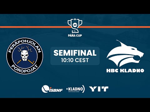 2025 Páňa Cup | Peräpohjolan Poropojat vs. HBC Kladno (Semi-Final 2)