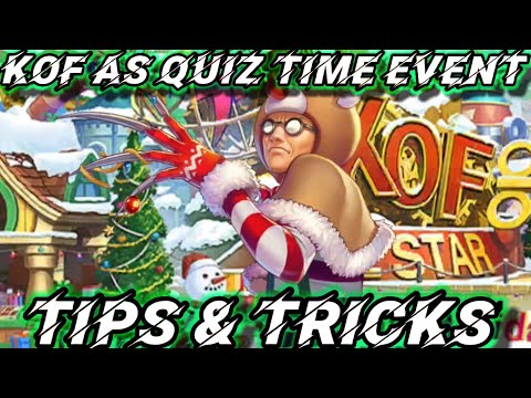 KoF AS Quiz Time Event Tips & Tricks - The King of Fighters Allstar