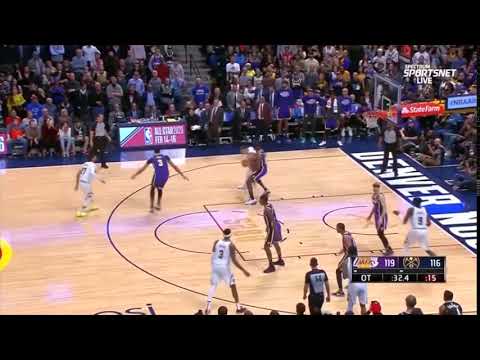 Lebron guarding jokic