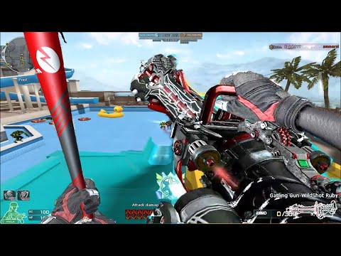 Crossfire NA/UK 2.0 : Gatling Gun Wildshot Ruby - Hero Mode X - Zombie V4