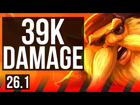 GRAGAS vs VOLIBEAR (TOP) | Good KDA: 14/1/3, 39K damage | EUW Diamond | 26.1