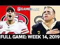 San Francisco 49ers vs. New Orleans Saints Week 14, 2019 FULL Game