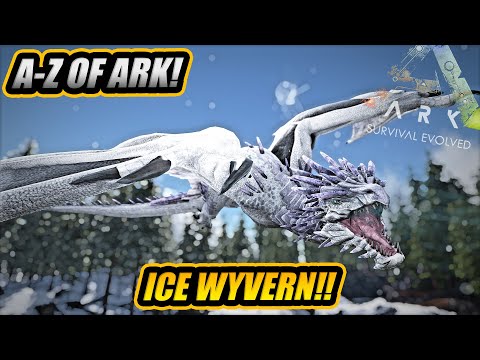 A-Z Of Ark! The ICE WYVERN, The Best Wyvern To Get!! || Ark Survival Evolved!