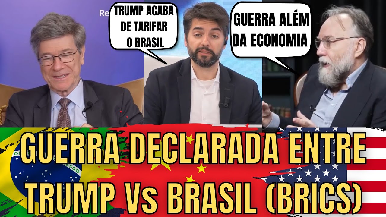 Ameaças, Tarifas, Provocação… A Guerra Econômica Começou #Brasil #Brics #EUA