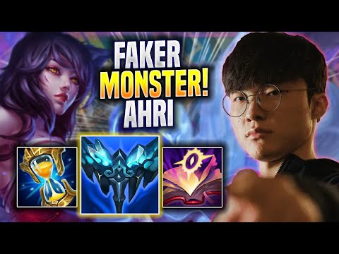 FAKER IS A MONSTER WITH AHRI! - T1 Faker Plays Ahri MID vs Syndra! | Preseason 2023